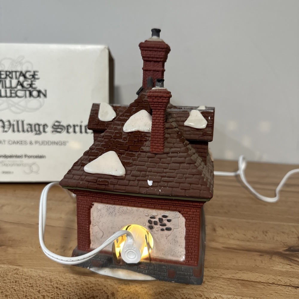 Dept 56 Dickens Village Series Wm. Wheat Cakes & Puddings 5808-4 Heritage 1993 - Picture 5 of 6